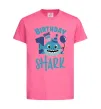 Детская футболка Birthday Shark One One One Ярко-розовый фото