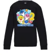 Детский Свитшот Birthday shark 2 years Черный фото