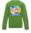 Детский Свитшот Birthday shark 2 years Лаймовый фото