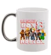 Чашка с цветной ручкой Roblox Birthday Boy 8 Серебро фото