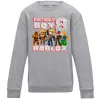 Детский Свитшот Roblox Birthday Boy 8 Серый меланж фото