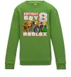 Детский Свитшот Roblox Birthday Boy 8 Лаймовый фото