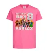 Детская футболка Roblox Birthday Boy 8 Ярко-розовый фото