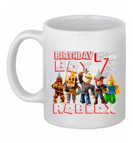 Чашка керамическая Sonic Birthday 7 Белый фото