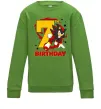 Детский Свитшот Sonic Birthday 7 Лаймовый фото