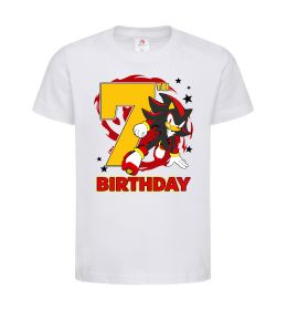 Детская футболка Sonic Birthday 7