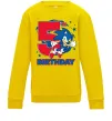 Детский Свитшот Sonic Birthday 5 Солнечно желтый фото