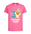 Дитяча футболка Baby Shark 3 роки Яскраво-рожевий фото