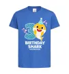 Дитяча футболка Baby Shark 3 роки Яскраво-синій фото
