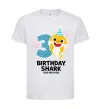 Дитяча футболка Baby Shark 3 роки Білий фото