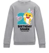 Детский Свитшот Baby Shark 2 роки Серый меланж Детский Свитшот Baby Shark 2 роки Серый меланж фото