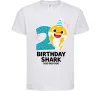Детская футболка Baby Shark 2 роки Белый фото
