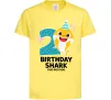 Детская футболка Baby Shark 2 роки Лимонный фото