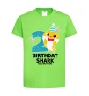 Дитяча футболка Baby Shark 2 роки Лаймовий фото