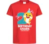 Детская футболка Baby Shark 2 роки Красный фото