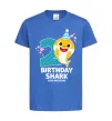 Дитяча футболка Baby Shark 2 роки Яскраво-синій фото
