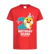 Дитяча футболка Baby Shark 2 роки Червоний фото