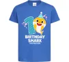 Дитяча футболка Baby Shark 1 рік Яскраво-синій фото