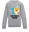 Дитячий світшот Baby Shark 1 рік Сірий меланж фото