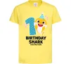 Дитяча футболка Baby Shark 1 рік Лимонний фото