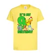 Детская футболка Pokemon birthday 9 Лимонный фото
