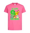 Детская футболка Pokemon birthday 9 Ярко-розовый фото