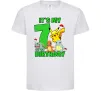 Детская футболка Pokemon birthday 7 Белый фото