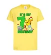 Детская футболка Pokemon birthday 7 Лимонный фото