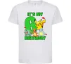 Детская футболка Pokemon birthday 6 Белый фото