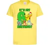 Детская футболка Pokemon birthday 6 Лимонный фото