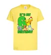 Дитяча футболка Pokemon birthday 6 Лимонний фото