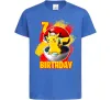 Детская футболка Пікачу День Народження 7 Ярко-синий фото
