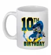Чашка керамическая Batman Birthday 10 Белый фото
