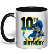 Чашка с цветной ручкой Batman Birthday 10 Черный фото