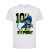 Дитяча футболка Batman Birthday 10 Білий фото