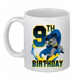 Чашка керамическая Пікачу День народження 9 Белый фото