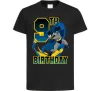 Детская футболка Batman birthday 9 Черный фото