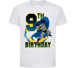 Детская футболка Roblox Birthday boy 9 Ярко-синий фото