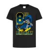 Детская футболка Batman birthday 8 Черный фото