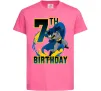 Детская футболка Batman Birthday 7 Ярко-розовый фото