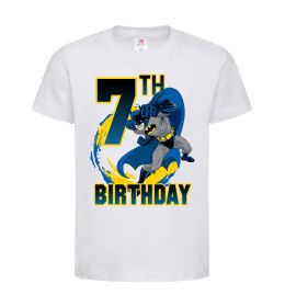 Детская футболка Batman Birthday 7