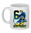 Чашка керамическая Batman birthday 6 Белый фото