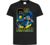 Детская футболка Batman birthday 6 Черный фото
