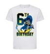 Дитяча футболка Batman birthday 6 Білий фото