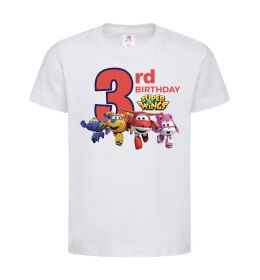 Дитяча футболка Super wings birthday 3