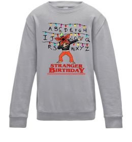 Детский Свитшот Stranger birthday Детский Свитшот Stranger birthday