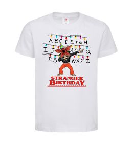 Детская футболка Stranger birthday