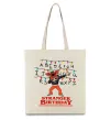 Эко-сумка Stranger birthday Бежевый фото