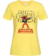 Жіноча футболка Stranger birthday Лимонний фото