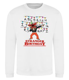 Свитшот Stranger birthday